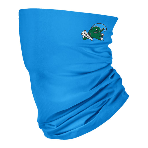 Tulane Green Wave Vive La Fete Blue Game Day Collegiate Logo Face Cover Soft  Four Way Stretch Neck Gaiter - Vive La Fête - Online Apparel Store