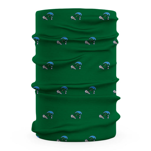 Tulane Green Wave Vive La Fete All Over Logo Game Day Collegiate Face Cover Soft 4-Way Stretch Two Ply Neck Gaiter - Vive La Fête - Online Apparel Store