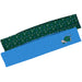 Tulane Green Wave Vive La Fete Girls Women Game Day Set of 2 Stretch Headbands Repeat Logo Green and Logo Blue