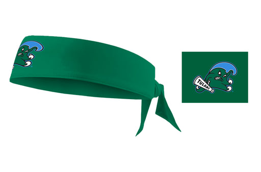 Tulane Green Wave Vive La Fete Green Head Tie Bandana - Vive La Fête - Online Apparel Store