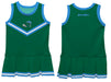Tulane Green Wave Vive La Fete Game Day Green Sleeveless Youth Cheerleader Dress - Vive La Fête - Online Apparel Store