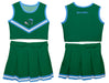 Tulane Green Wave Vive La Fete Game Day Green Sleeveless Cheerleader Set - Vive La Fête - Online Apparel Store
