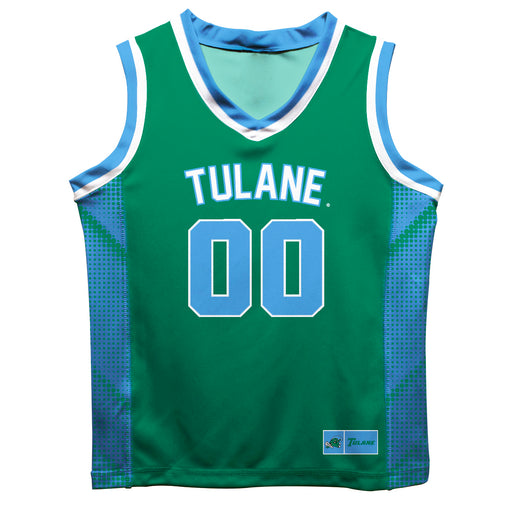 Tulane Green Wave Vive La Fete Game Day Green Boys Fashion Basketball Top