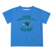 Tulane Green Wave Vive La Fete Boys Game Day V1 Blue Short Sleeve Tee Shirt