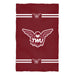 Texas Woman University Pioneers Game Day Absorvent Premium Maroon Beach Bath Towel 51 x 32" Logo and Stripes" - Vive La Fête - Online Apparel Store