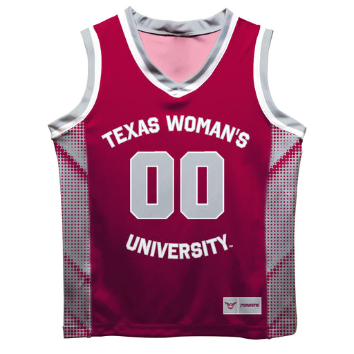 Texas Womans University Pioneers Vive La Fete Game Day Maroon Boys Fashion Basketball Top
