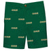 UAB Blazers Blazers All Over Green Print Structured Short - Vive La Fête - Online Apparel Store