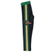 UAB Blazers Green Waist Gold And Green Stripes Black Leggings - Vive La Fête - Online Apparel Store