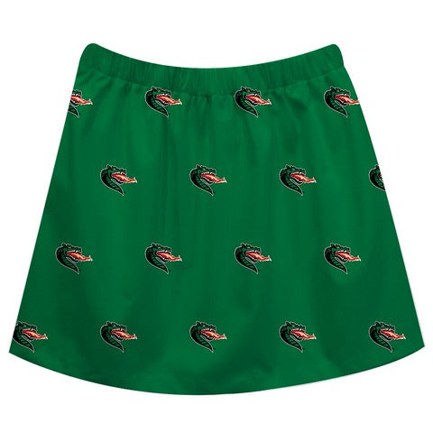 UAB Blazers Print Green Skirt - Vive La Fête - Online Apparel Store