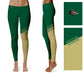 UAB Blazers Vive La Fete Game Day Collegiate Leg Color Block Women Green Gold Yoga Leggings - Vive La Fête - Online Apparel Store