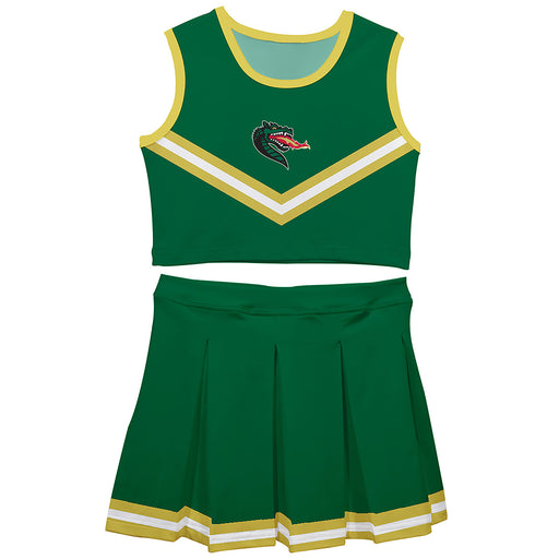UAB Blazers Blazers Vive La Fete Game Day Green Sleeveless Cheerleader Set