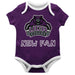 Central Arkansas Bears UCA Vive La Fete Infant Game Day Purple Short Sleeve Onesie New Fan Logo and Mascot Bodysuit - Vive La Fête - Online Apparel Store