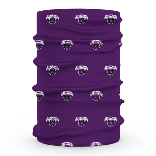 Central Arkansas Bears UCA All Over Logo Game Day Collegiate Face Cover Soft 4-Way Stretch Two Ply Neck Gaiter - Vive La Fête - Online Apparel Store