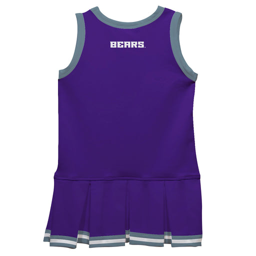 University of Central Arkansas Bears UCA Vive La Fete Game Day Purple Sleeveless Cheerleader Dress - Vive La Fête - Online Apparel Store
