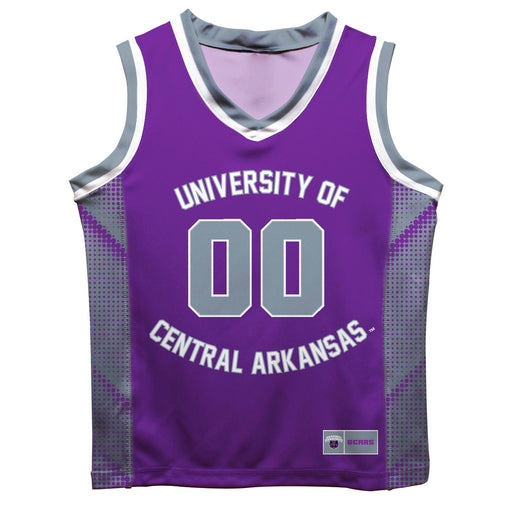 University of Central Arkansas Bears UCA Vive La Fete Game Day Purple Boys Fashion Basketball Top