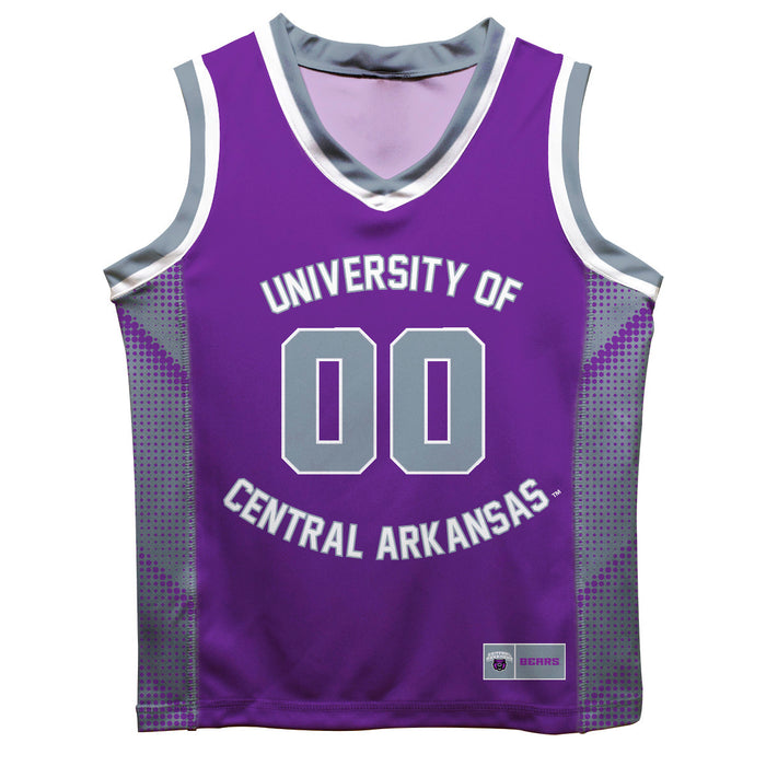 University of Central Arkansas Bears UCA Vive La Fete Game Day Purple Boys Fashion Basketball Top
