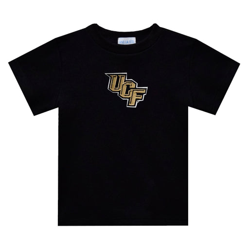 Central Florida Embroidered Black Knit Short Sleeve Boys Tee Shirt - Vive La Fête - Online Apparel Store