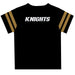 Central Florida Stripe Black Boys Tee Shirt Short Sleeve - Vive La Fête - Online Apparel Store