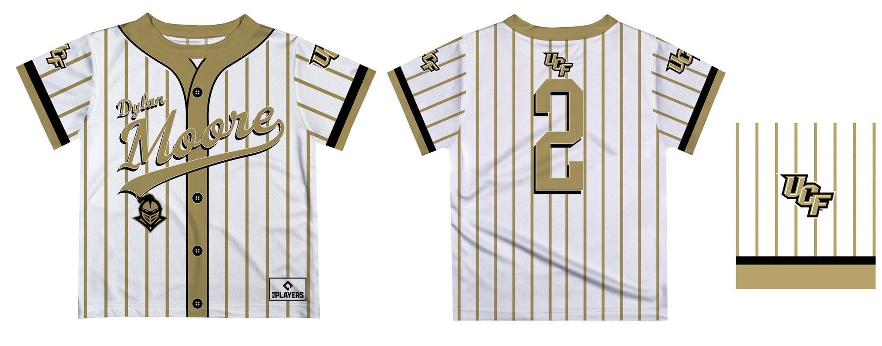 MLB Players Association Dylan Moore UCF Knights MLBPA Officially Licensed by Vive La Fete T-Shirt - Vive La Fête - Online Apparel Store