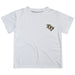 UCF Knights Hand Sketched Vive La Fete Impressions Artwork Boys White Short Sleeve Tee Shirt