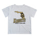 UCF Knights Vive La Fete State Map White Short Sleeve Tee Shirt