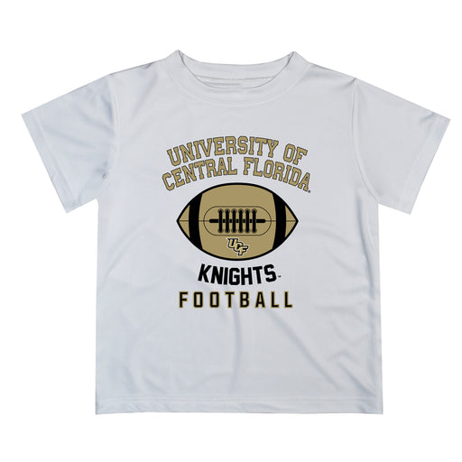 UCF Knights Vive La Fete Football V2 White Short Sleeve Tee Shirt