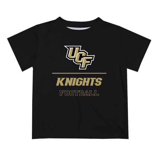 UCF Knights Vive La Fete Football V1 Black Short Sleeve Tee Shirt