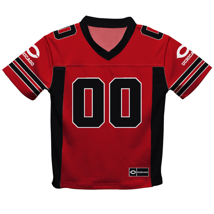 University of Chicago Maroons Vive La Fete Game Day Maroon Boys Fashion Football T-Shirt