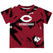 University of Chicago Maroons Vive La Fete Boys Game Day Maroon Short Sleeve Tee Paint Brush