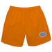 Florida Orange Embroidered  Pull On Short - Vive La Fête - Online Apparel Store
