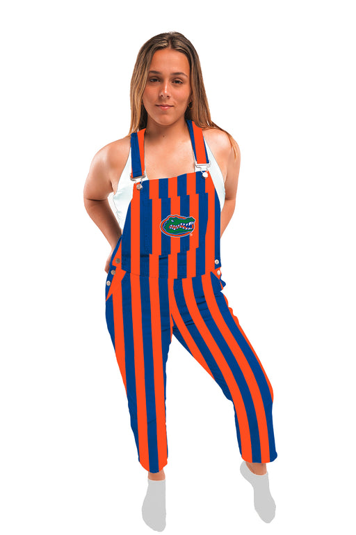 Florida Gators Vive La Fete Blue Orange Stripes Logo Youth Overall Team Bibs
