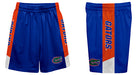 Florida Gators Vive La Fete Game Day Blue Stripes Boys Solid Orange Athletic Mesh Short - Vive La Fête - Online Apparel Store