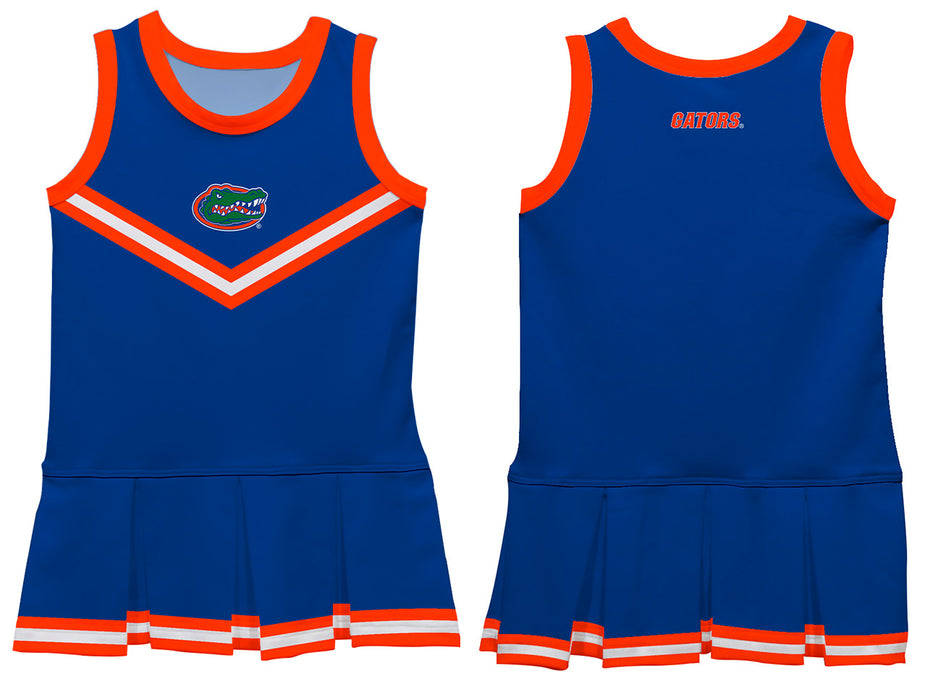 Florida Gators Vive La Fete Game Day Blue Sleeveless Cheerleader Dress - Vive La Fête - Online Apparel Store
