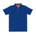 Florida Gators Vive La Fete Repeat Logo Blue Short Sleeve Polo Shirt