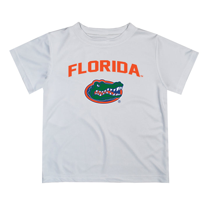 Florida Gators Vive La Fete Boys Game Day V2 White Short Sleeve Tee Shirt