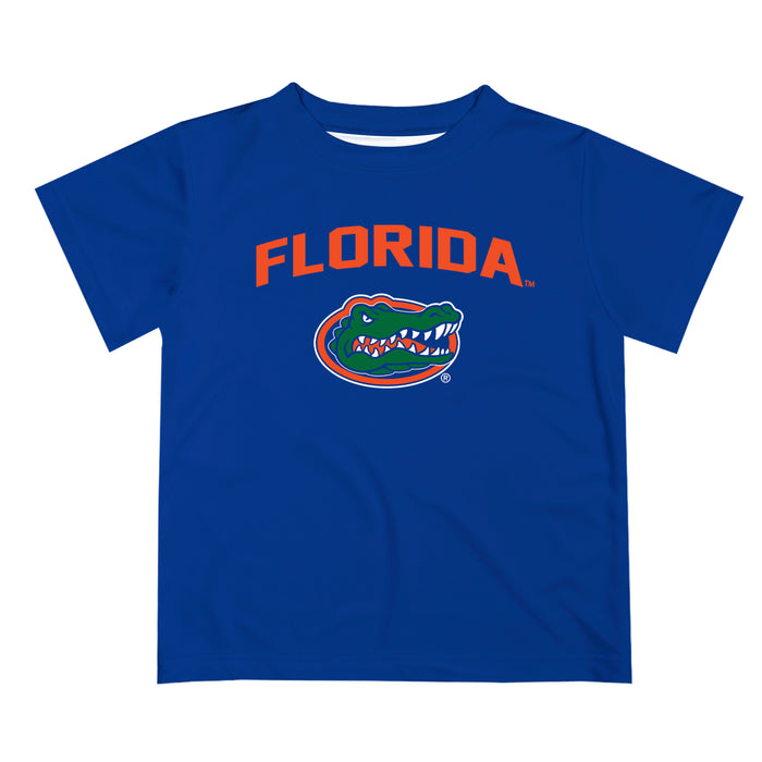 Florida Gators Vive La Fete Boys Game Day V2 Blue Short Sleeve Tee Shirt