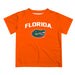 Florida Gators Vive La Fete Boys Game Day V2 Orange Short Sleeve Tee Shirt