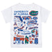 Florida Gators Hand Sketched Vive La Fete Impressions Artwork Boys Orange Short Sleeve Tee Shirt - Vive La Fête - Online Apparel Store