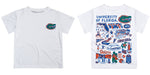 Florida Gators Hand Sketched Vive La Fete Impressions Artwork Boys Orange Short Sleeve Tee Shirt - Vive La Fête - Online Apparel Store