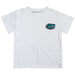 Florida Gators Hand Sketched Vive La Fete Impressions Artwork Boys White Short Sleeve Tee Shirt