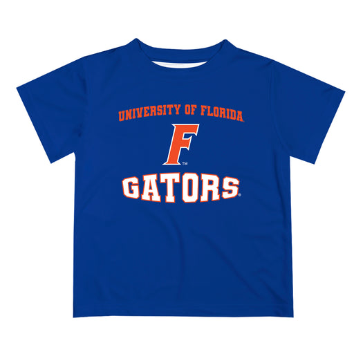 Florida Gators Vive La Fete Boys Game Day V3 Blue Short Sleeve Tee Shirt