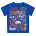 Florida Gators Hand Sketched Vive La Fete Impressions Artwork Boys Orange Short Sleeve Tee Shirt - Vive La Fête - Online Apparel Store