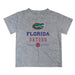 Florida Gators Vive La Fete Soccer V1 Gray Short Sleeve Tee Shirt