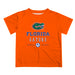 Florida Gators Vive La Fete Soccer V1 Orange Short Sleeve Tee Shirt