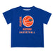 Florida Gators Vive La Fete Basketball V1 Blue Short Sleeve Tee Shirt