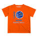 Florida Gators Vive La Fete Basketball V1 Orange Short Sleeve Tee Shirt