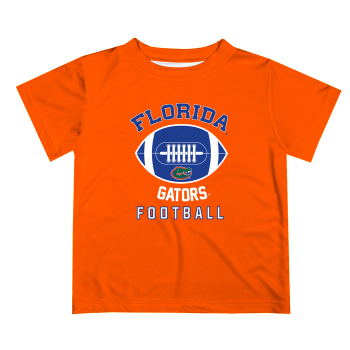 Florida Gators Vive La Fete Football V2 Orange Short Sleeve Tee Shirt