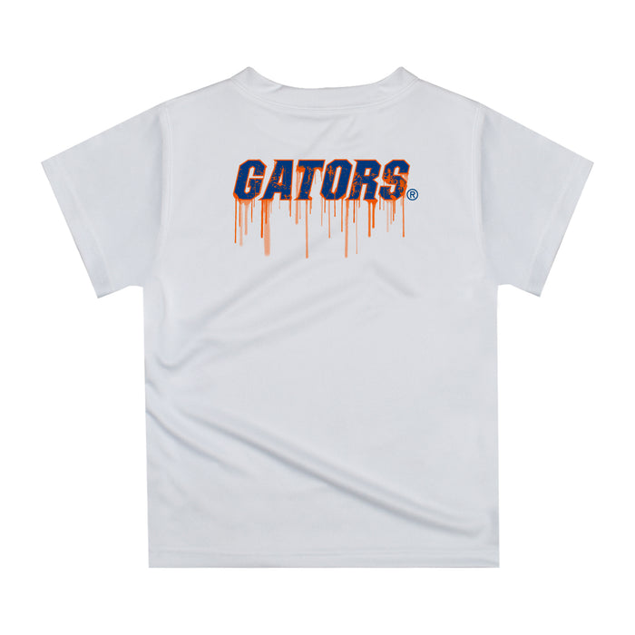 Florida Gators Original Dripping Basketball Orange T-Shirt by Vive La Fete - Vive La Fête - Online Apparel Store