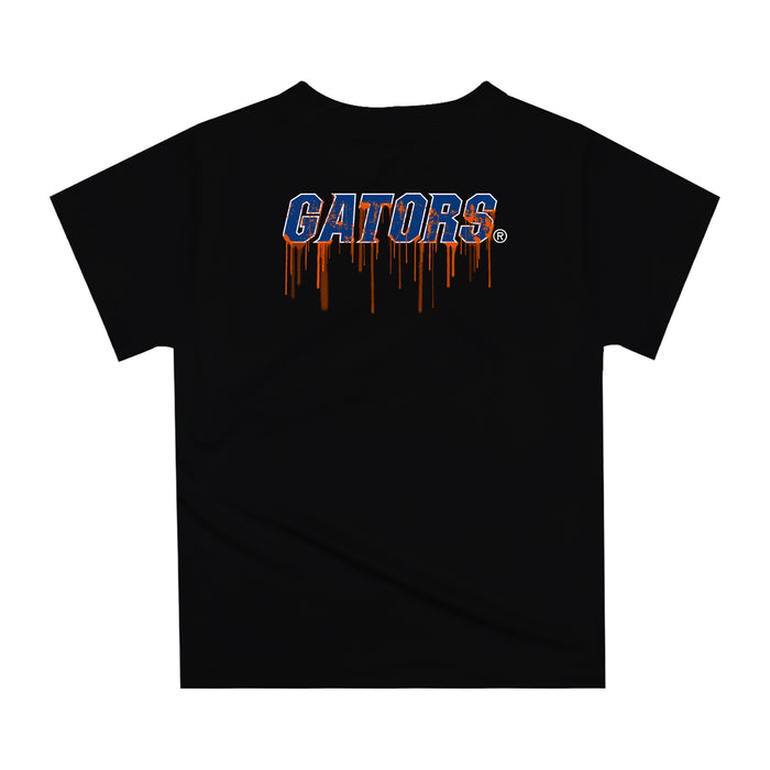 Florida Gators Original Dripping Basketball Orange T-Shirt by Vive La Fete - Vive La Fête - Online Apparel Store