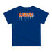 Florida Gators Original Dripping Basketball Orange T-Shirt by Vive La Fete - Vive La Fête - Online Apparel Store